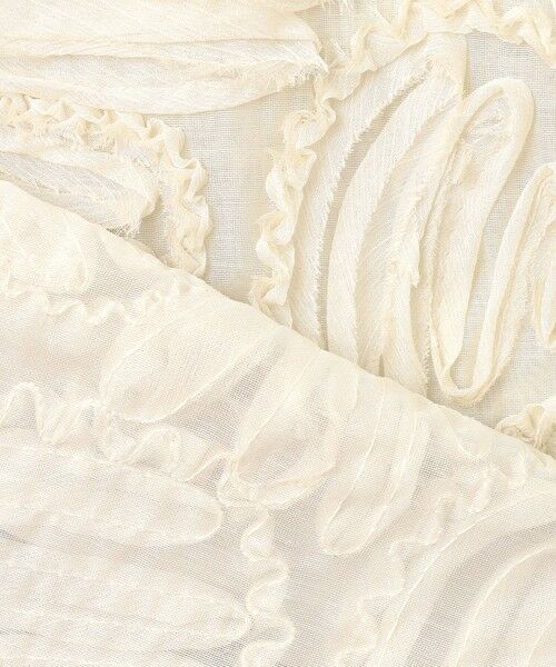 L size ONWARD(大きいサイズ) / エルサイズオンワード シャツ・ブラウス | 【好評につき追加生産/洗える】リボンエンブロイダリー キャミソール | 詳細20