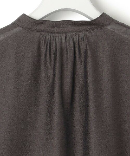 L size ONWARD(大きいサイズ) / エルサイズオンワード シャツ・ブラウス | 【WEB&一部店舗限定カラーあり】ソフトオーガンジー ボリューム ブラウス | 詳細17