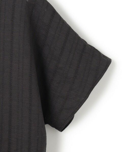 L size ONWARD(大きいサイズ) / エルサイズオンワード シャツ・ブラウス | 【洗える】カラミ ストライプ ペプラム ブラウス | 詳細12