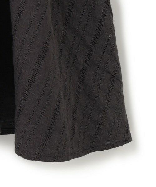 L size ONWARD(大きいサイズ) / エルサイズオンワード シャツ・ブラウス | 【洗える】カラミ ストライプ ペプラム ブラウス | 詳細13