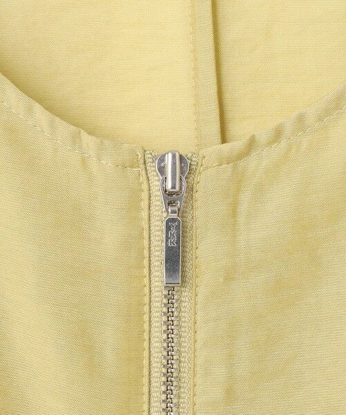 L size ONWARD(大きいサイズ) / エルサイズオンワード ブルゾン | 【接触冷感・速乾・洗える】 リヨセルナイロンワッシャー ノーカラーブルゾン | 詳細13