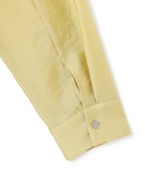 L size ONWARD(大きいサイズ) / エルサイズオンワード ブルゾン | 【接触冷感・速乾・洗える】 リヨセルナイロンワッシャー ノーカラーブルゾン | 詳細16