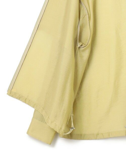 L size ONWARD(大きいサイズ) / エルサイズオンワード ブルゾン | 【接触冷感・速乾・洗える】 リヨセルナイロンワッシャー ノーカラーブルゾン | 詳細18