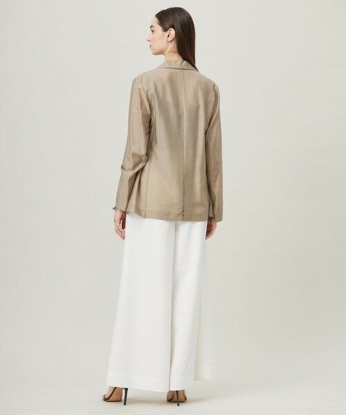 L size ONWARD(大きいサイズ) / エルサイズオンワード その他アウター | 【接触冷感・速乾・洗える】 リヨセルシアー ジャケット | 詳細4