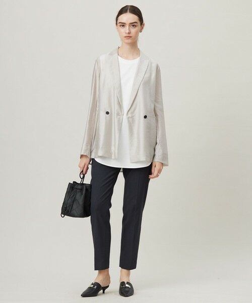 L size ONWARD(大きいサイズ) / エルサイズオンワード その他アウター | 【接触冷感・速乾・洗える】 リヨセルシアー ジャケット | 詳細20