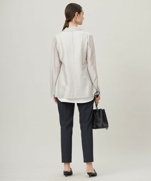 L size ONWARD(大きいサイズ) / エルサイズオンワード その他アウター | 【接触冷感・速乾・洗える】 リヨセルシアー ジャケット | 詳細23