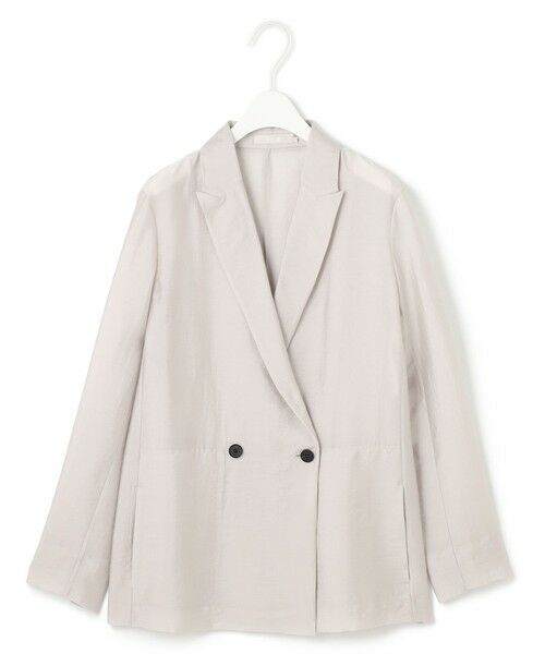 L size ONWARD(大きいサイズ) / エルサイズオンワード その他アウター | 【接触冷感・速乾・洗える】 リヨセルシアー ジャケット | 詳細24