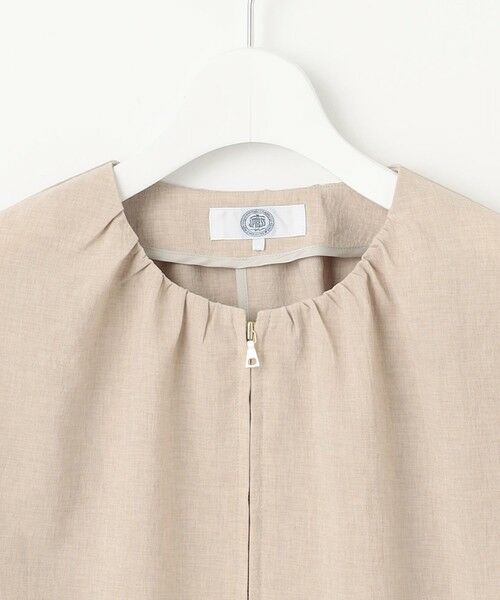 L size ONWARD(大きいサイズ) / エルサイズオンワード ブルゾン | 【洗える・接触冷感・防シワ・吸水速乾】BREEZE COOL ノーカラー ブルゾン | 詳細13