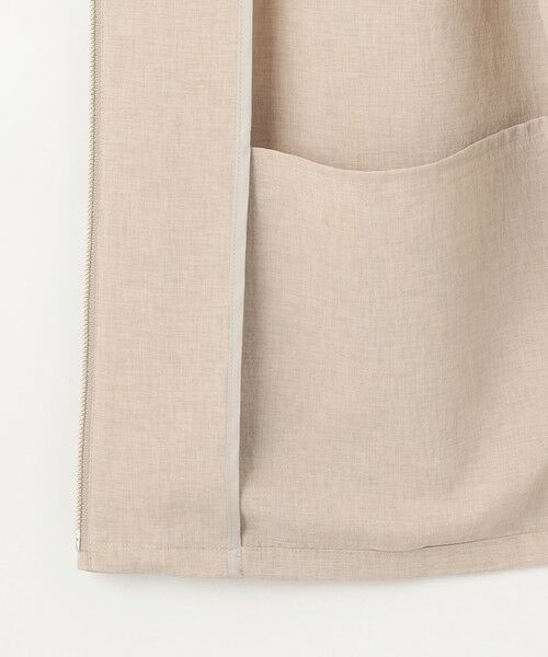 L size ONWARD(大きいサイズ) / エルサイズオンワード ブルゾン | 【洗える・接触冷感・防シワ・吸水速乾】BREEZE COOL ノーカラー ブルゾン | 詳細19