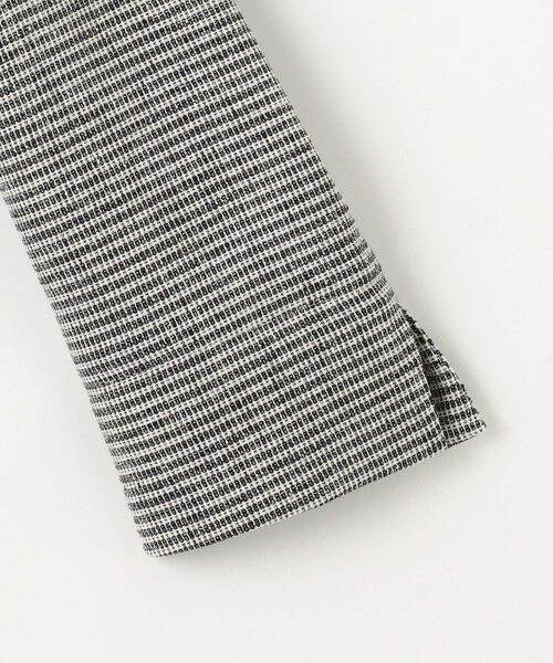 L size ONWARD(大きいサイズ) / エルサイズオンワード ノーカラージャケット | 【洗える】Calameraリングメッシュ ジャケット | 詳細11