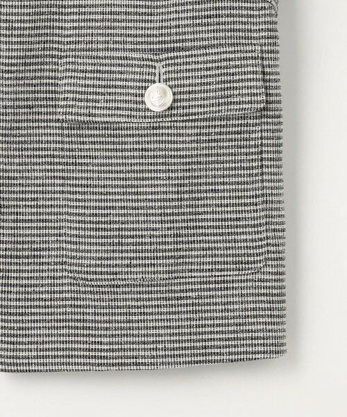 L size ONWARD(大きいサイズ) / エルサイズオンワード ノーカラージャケット | 【洗える】Calameraリングメッシュ ジャケット | 詳細12