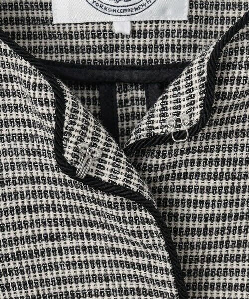 J.PRESS リングメッシュジャケット　大きいサイズ セール】 【洗える】Calameraリングメッシュ ジャケット （ノーカラー