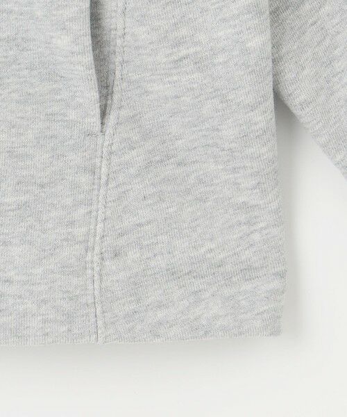 L size ONWARD(大きいサイズ) / エルサイズオンワード カーディガン・ボレロ | 【SLOW/一部店舗限定】ハイゲージテリー スウェット ジャケット | 詳細5