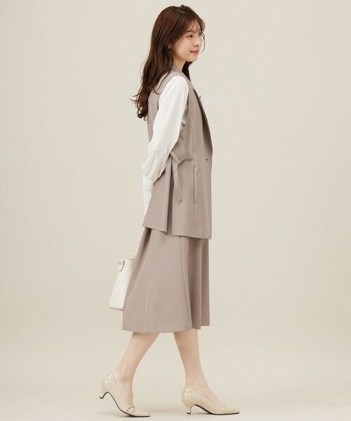 L size ONWARD(大きいサイズ) / エルサイズオンワード その他アウター | 【UVカット・接触冷感・吸水速乾】スマートビューティストレッチ  ジレ | 詳細3