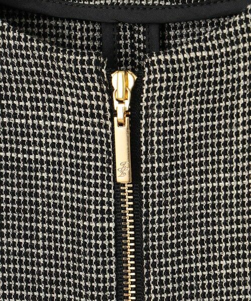 L size ONWARD(大きいサイズ) / エルサイズオンワード ノーカラージャケット | 【洗える】ライトカラミノーカラー ジャケット | 詳細17