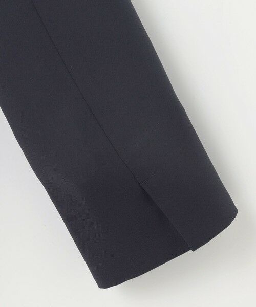 L size ONWARD(大きいサイズ) / エルサイズオンワード ノーカラージャケット | 【セットアップ対応・接触冷感・UVケア・洗える】ライトストレッチノーカラー ジャケット | 詳細7