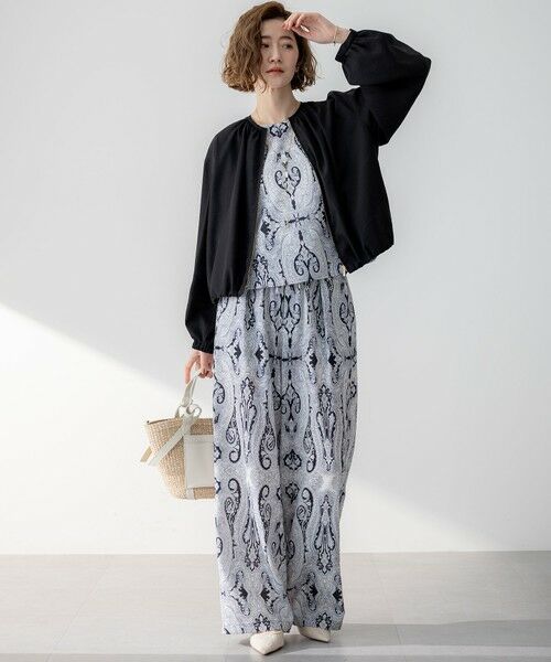 L size ONWARD(大きいサイズ) / エルサイズオンワード ブルゾン | 【速乾性/接触冷感】シアータンブラー ブルゾン | 詳細19