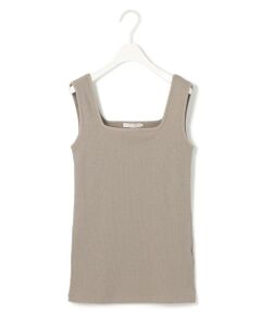 L size ONWARD(大きいサイズ) / エルサイズオンワード タンクトップ | 【WEB限定カラーあり・洗える】 ブロードステッチリブ タンクトップ