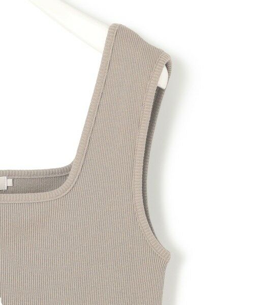 L size ONWARD(大きいサイズ) / エルサイズオンワード タンクトップ | 【WEB限定カラーあり・洗える】 ブロードステッチリブ タンクトップ | 詳細11