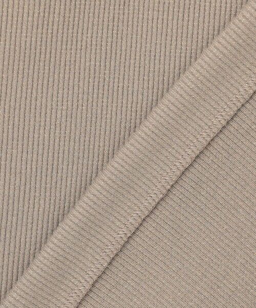 L size ONWARD(大きいサイズ) / エルサイズオンワード タンクトップ | 【WEB限定カラーあり・洗える】 ブロードステッチリブ タンクトップ | 詳細13