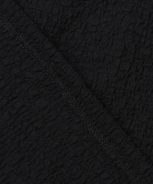 L size ONWARD(大きいサイズ) / エルサイズオンワード カットソー | 【洗える】 シャイニーサッカー クロップドトップス | 詳細10