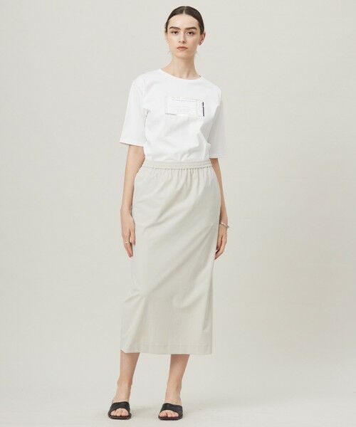 L size ONWARD(大きいサイズ) / エルサイズオンワード カットソー | 【新色追加・接触冷感・UVケア・洗える】 ロゴTEE | 詳細1