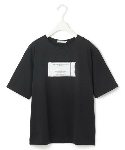 L size ONWARD(大きいサイズ) / エルサイズオンワード カットソー | 【新色追加・接触冷感・UVケア・洗える】 ロゴTEE | 詳細7