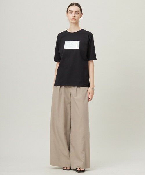 L size ONWARD(大きいサイズ) / エルサイズオンワード カットソー | 【新色追加・接触冷感・UVケア・洗える】 ロゴTEE | 詳細5