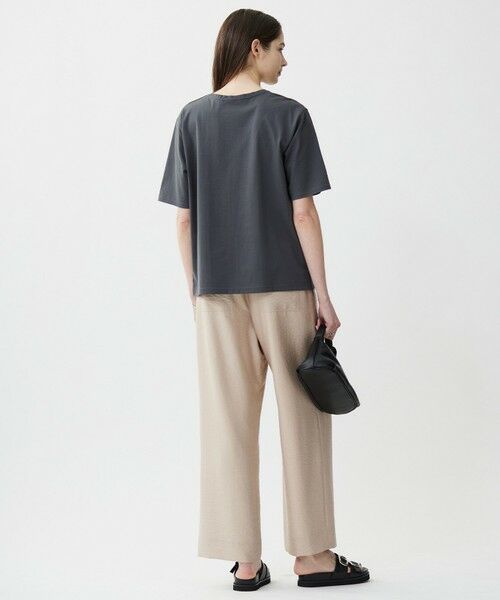 L size ONWARD(大きいサイズ) / エルサイズオンワード カットソー | 【新色追加・接触冷感・UVケア・洗える】 ロゴTEE | 詳細12