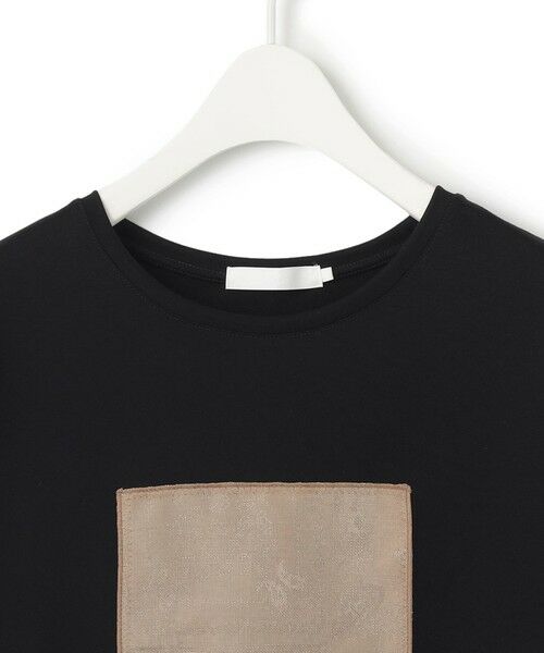 L size ONWARD(大きいサイズ) / エルサイズオンワード カットソー | 【日本製・接触冷感・UVケア・洗える】ペイズリーレノクロス TEE | 詳細11