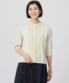 【着用1回】ジェイプレス大きいサイズ半袖カットソー（23区組曲自由区インディヴィ 着用1回】ジェイプレス大きいサイズ半袖カットソー（23区組曲