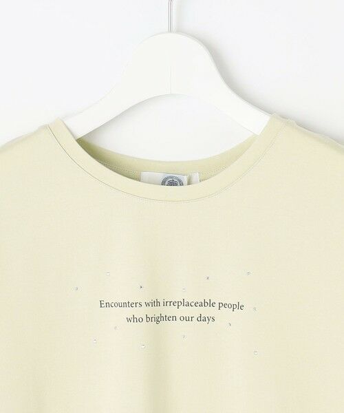 L size ONWARD(大きいサイズ) / エルサイズオンワード カットソー | 【洗える】ロゴTEE カットソー | 詳細13