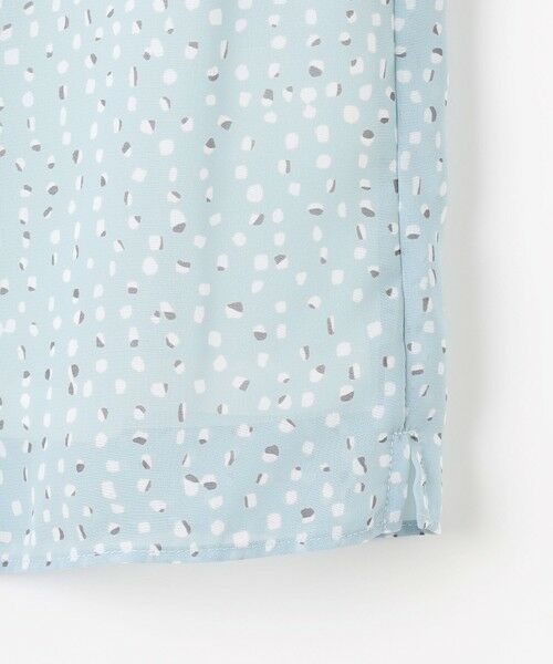 L size ONWARD(大きいサイズ) / エルサイズオンワード カットソー | 【洗える】hand drawn dots ボトルネック カットソー | 詳細15