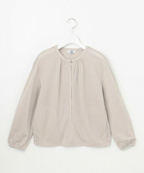 L size ONWARD(大きいサイズ) / エルサイズオンワード カットソー | 【接触冷感・洗える】シアー ブルゾン | 詳細5