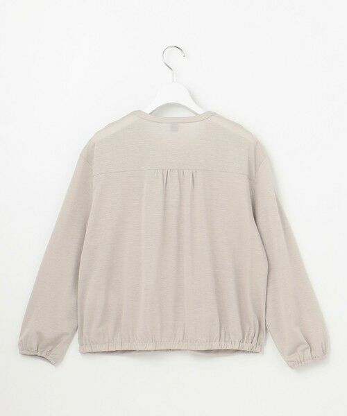 L size ONWARD(大きいサイズ) / エルサイズオンワード カットソー | 【接触冷感・洗える】シアー ブルゾン | 詳細6