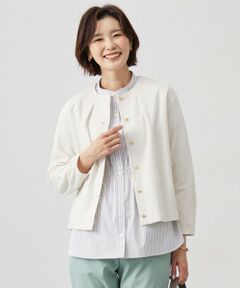 L size ONWARD(大きいサイズ) / エルサイズオンワード カーディガン・ボレロ | ハイゲージポンチ カーディガン