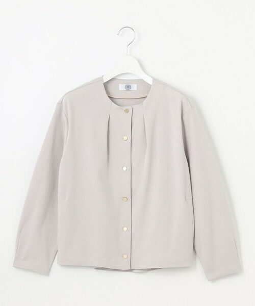 L size ONWARD(大きいサイズ) / エルサイズオンワード カーディガン・ボレロ | ハイゲージポンチ カーディガン | 詳細2