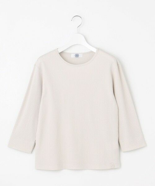 L size ONWARD(大きいサイズ) / エルサイズオンワード カットソー | リブ クルーネック カットソー | 詳細6
