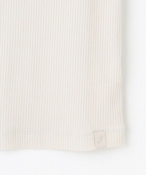 L size ONWARD(大きいサイズ) / エルサイズオンワード タンクトップ | リブ ノースリーブ カットソー | 詳細20