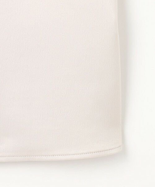 L size ONWARD(大きいサイズ) / エルサイズオンワード タンクトップ | 【洗える】サテン2WAY タンクトップ | 詳細19