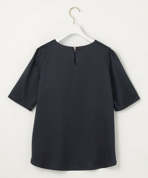 L size ONWARD(大きいサイズ) / エルサイズオンワード カットソー | 【洗える】サテン プルオーバー | 詳細18