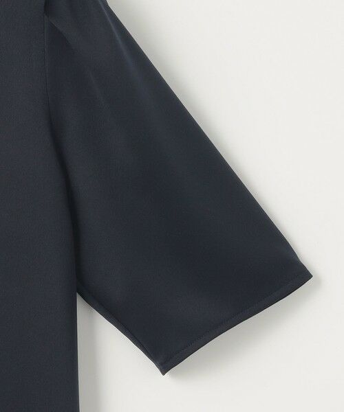 L size ONWARD(大きいサイズ) / エルサイズオンワード カットソー | 【洗える】サテン プルオーバー | 詳細20