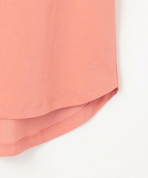 L size ONWARD(大きいサイズ) / エルサイズオンワード カットソー | 【洗える】ベーシックロゴ刺繍 Tシャツ | 詳細12