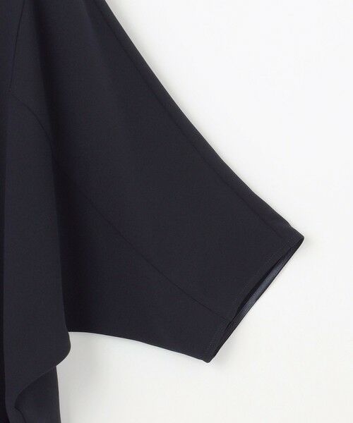 L size ONWARD(大きいサイズ) / エルサイズオンワード カットソー | 【吸水速乾/UVカット/接触冷感】ストレッチジョーゼット ドルマン カットソー | 詳細16