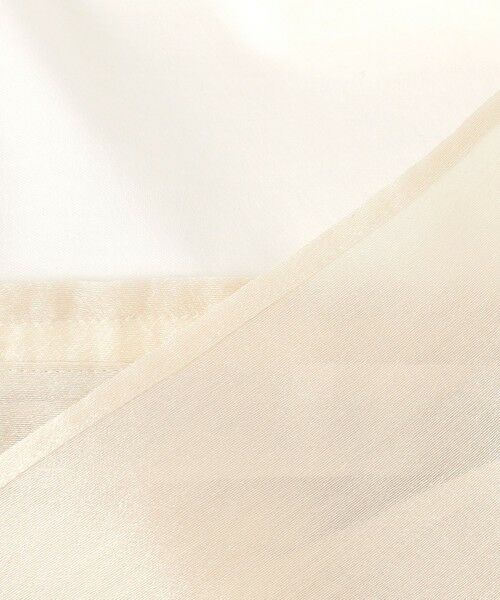 L size ONWARD(大きいサイズ) / エルサイズオンワード カットソー | 【WEB&一部店舗限定カラーあり】オーガンジービスチェコンビ カットソー | 詳細13