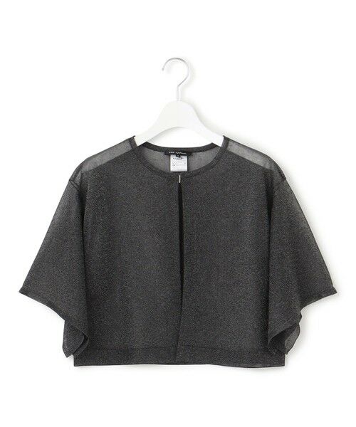 L size ONWARD(大きいサイズ) / エルサイズオンワード カーディガン・ボレロ | 【APPLAUDIR】グロッシーニット ボレロカーディガン | 詳細5