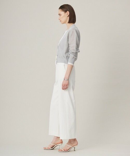 L size ONWARD(大きいサイズ) / エルサイズオンワード カーディガン・ボレロ | 【洗える】 シアーレイヤードカーディガン | 詳細7