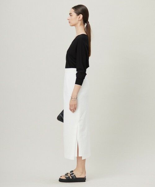 L size ONWARD(大きいサイズ) / エルサイズオンワード ニット・セーター | 【洗える】シンセティックハイゲージ Vネックニット | 詳細2