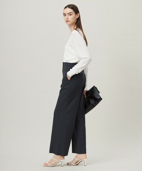 L size ONWARD(大きいサイズ) / エルサイズオンワード ニット・セーター | 【洗える】シンセティックハイゲージ Vネックニット | 詳細7