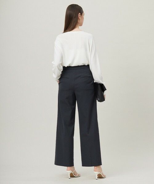 L size ONWARD(大きいサイズ) / エルサイズオンワード ニット・セーター | 【洗える】シンセティックハイゲージ Vネックニット | 詳細8